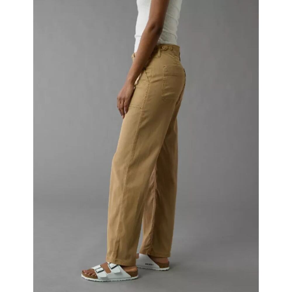 American Eagle Outfitters Tan Straight Leg Jeans